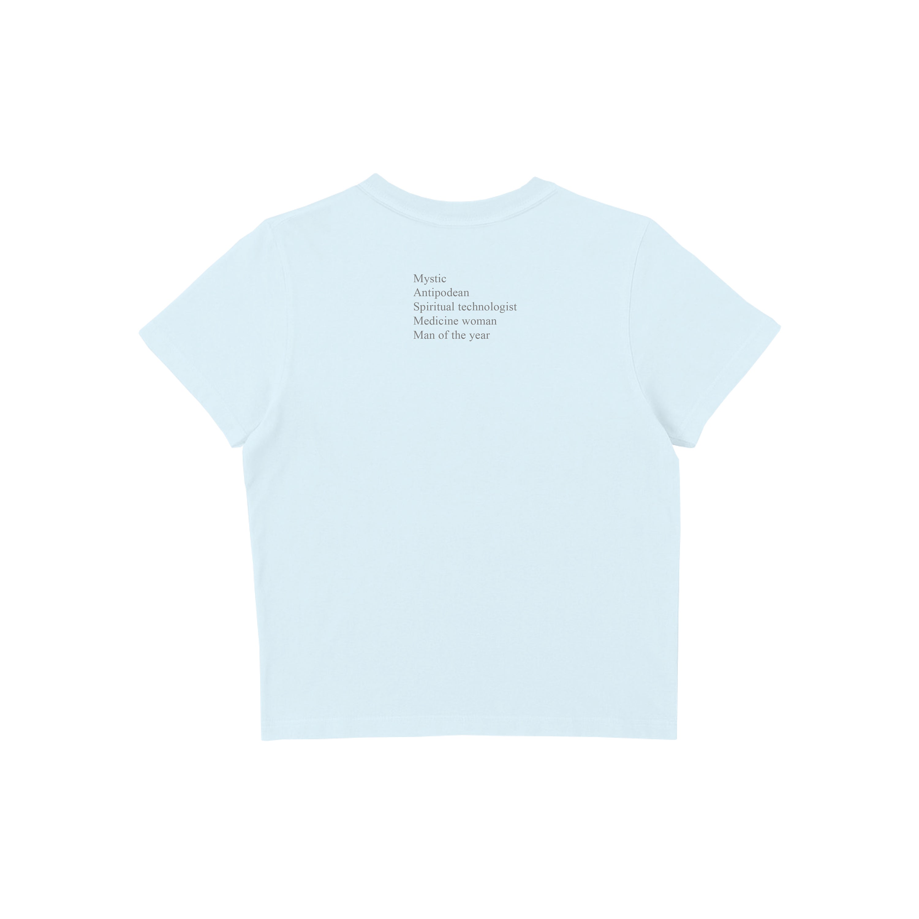 ARCHETYPAL BABY TEE (BLUE) - LORDE STORE