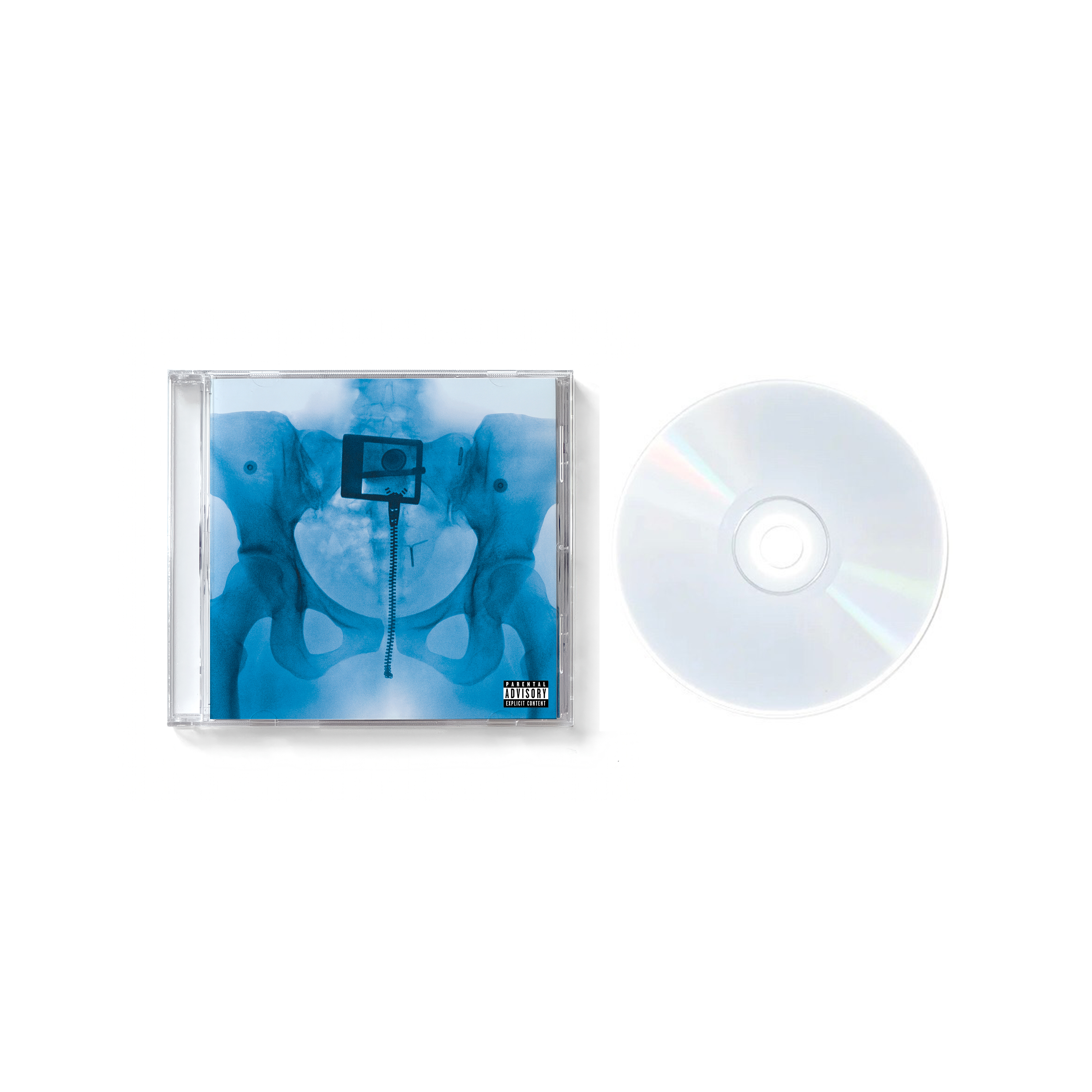 VIRGIN CD (CLEAR DISC) PACKSHOT