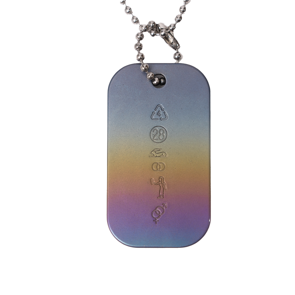 Ultrasound 2025 Dog Tag Back