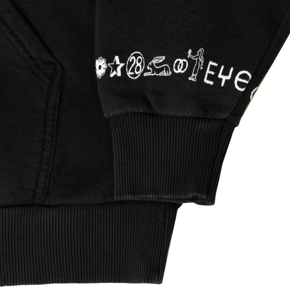 2025 SINK TOUR PULLOVER HOODIE Sleeve Details