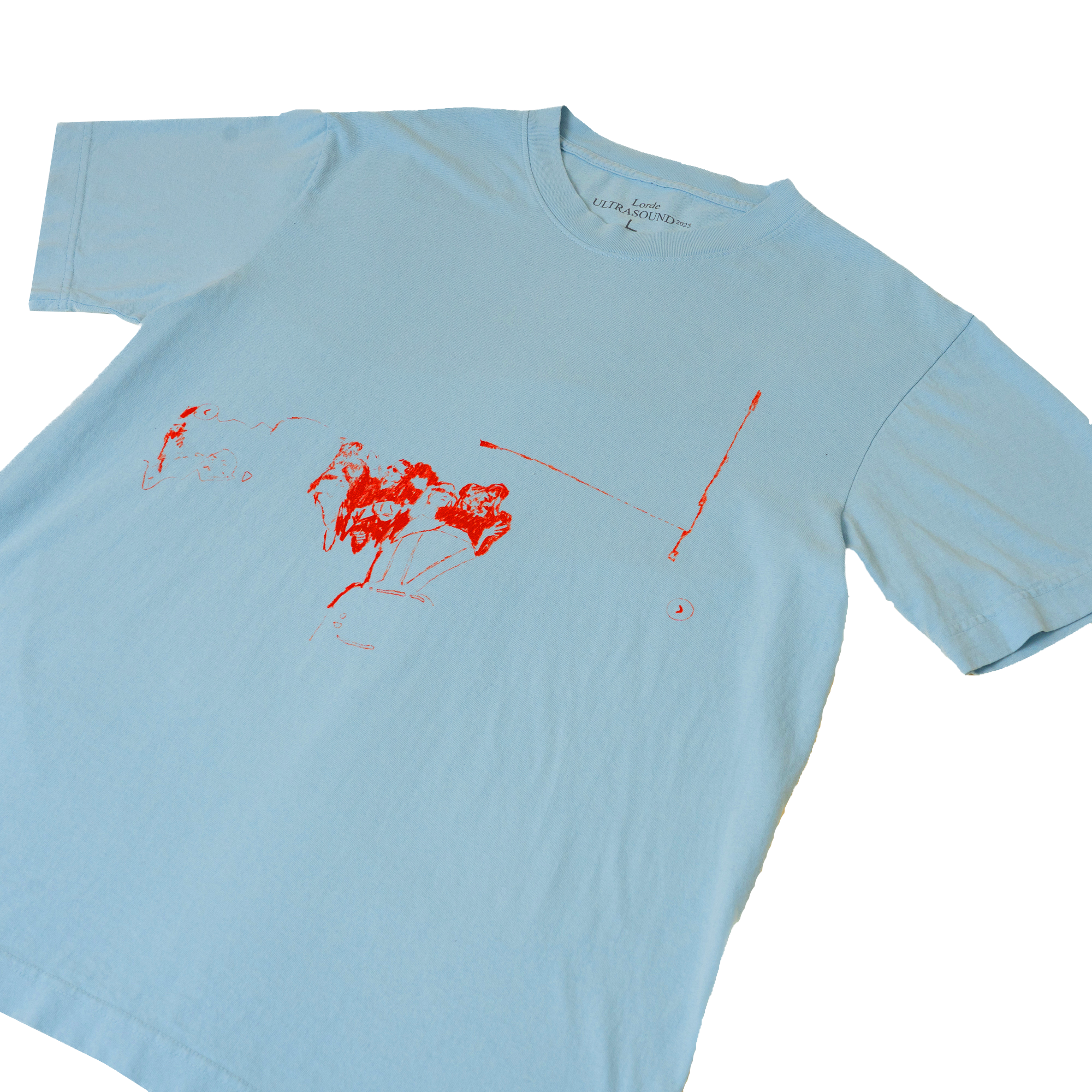 2025 BLUE SKETCH DATEBACK TEE DETAIL