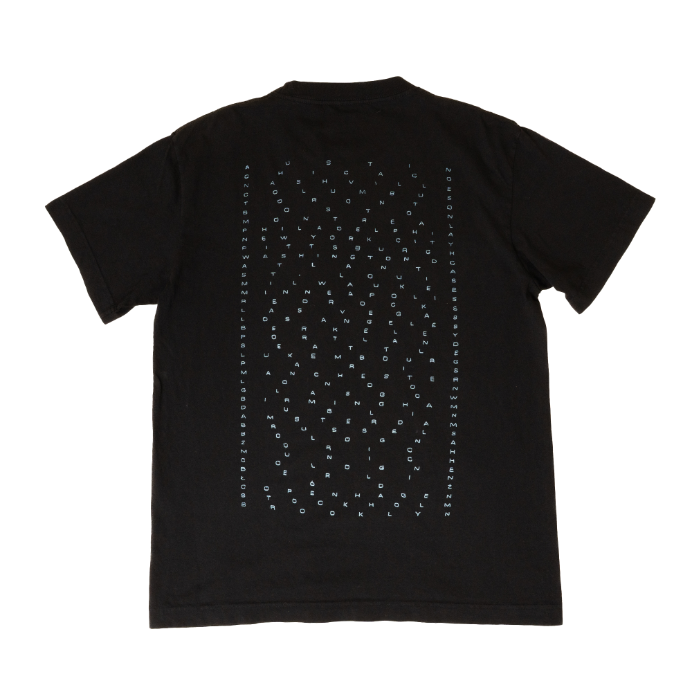 2025 X-RAY DATEBACK TEE Back