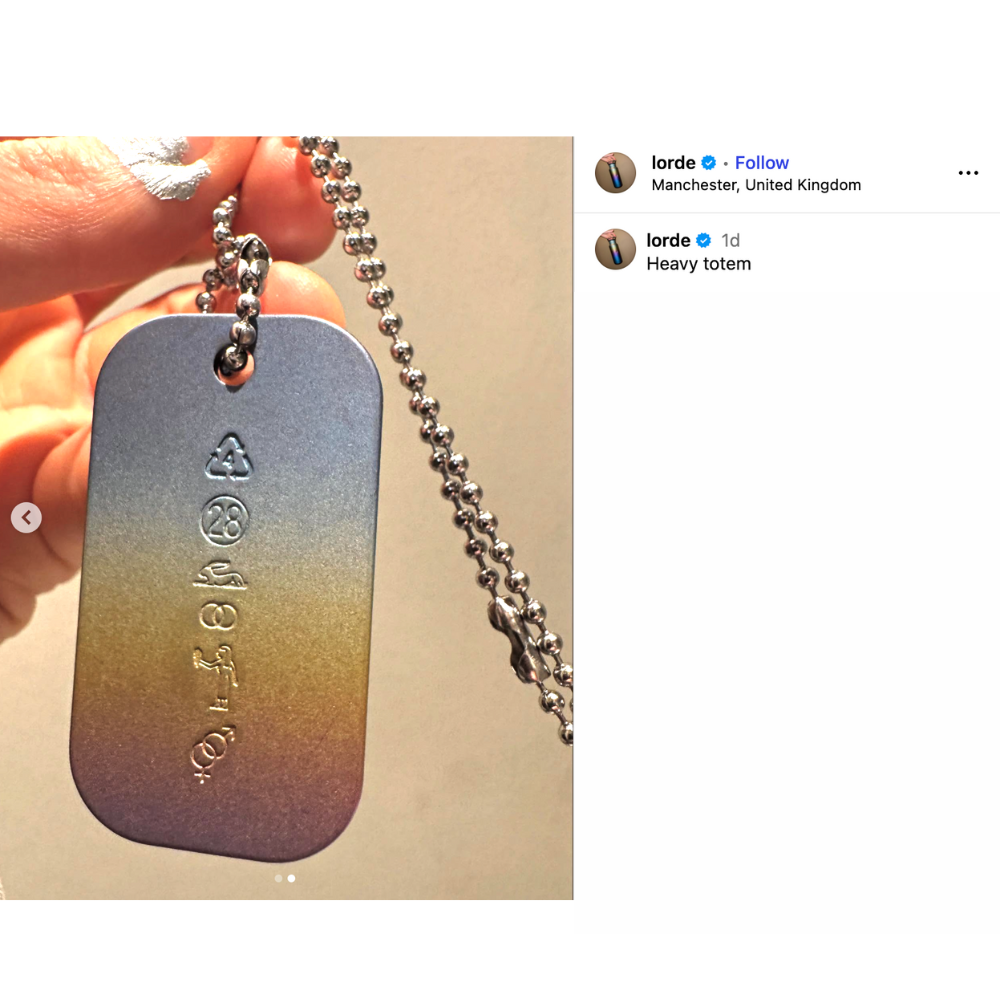 ULTRASOUND 2025 DOG TAG Instagram 2